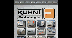 Desktop Screenshot of anhaenger-kuhnt.de